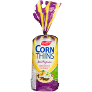 Real Foods Corn Thins Multigrain Crispbread Slices 150 g