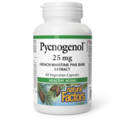 Natural Factors Pycnogenol(MD) 25 mg 60 capsules végétariennes