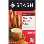 Stash Black Tea Double Spice Chai 18 Tea Bags 33 g