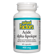 Natural Factors Alpha-Lipoic Acid 400 mg