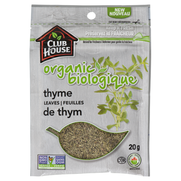 Club House - Organic Thyme Leaves Bag