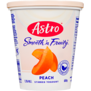 Astro Smooth 'n Fruity Stirred Yogurt Peach