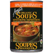 Amy's Kitchen Soupe Biologiques ~ Teneur Reduite En Sodium & Minestrone