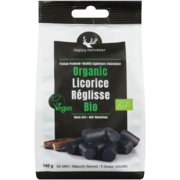 Happy Reindeer Organic Licorice Black Soft 142 g