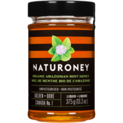 Naturoney Golden Organic Amazonian Mint Honey 375 g