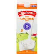 Lactantia Partly Skimmed Milk Lactose Free 1% M.F. 2 L