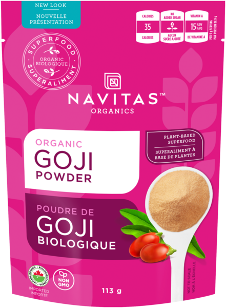 Navitas Organics Poudre de Goji Biologique 113 g
