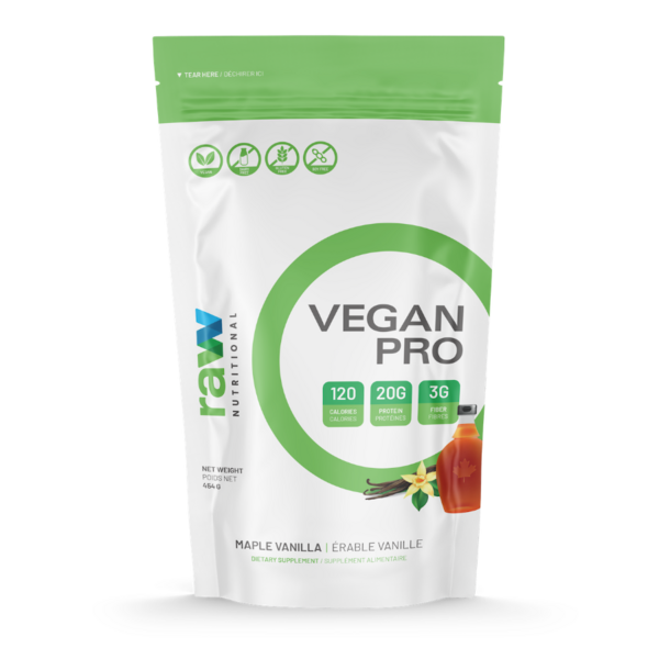 Raw Nutritional Vegan Pro Érable vanille