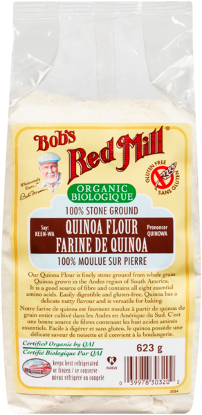 Bob's Red Mill Farine de Quinoa Biologique 100% Moulue sur Pierre 623 g
