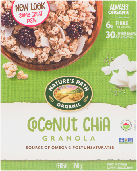 Nature's Path Granola Chia Plus Noix Coco Bio