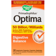 Nature's Way Primadophilus Optima Digestive Balance 30 Vegetarian Capsules