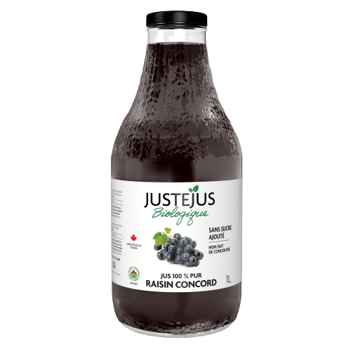 Just Juice jus Raisins Concord Bio