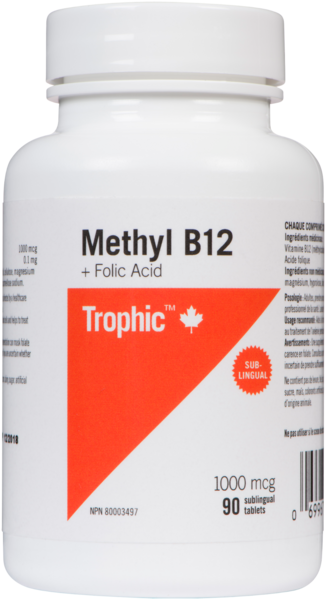 Trophic Méthyl B12 + Acide folique