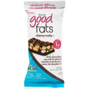 Love Good Fats Chewy-Nutty Nut Bar Dark Chocolatey Sea Salt & Almond 40 g