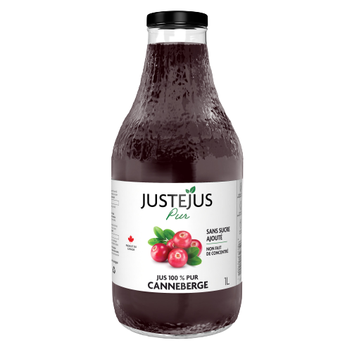Just Juice Jus Canneberges Pressees Fraiches