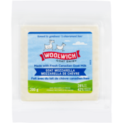 Woolwich Goat Dairy Goat Mozzarella Cheese 28% M.F. 200 g