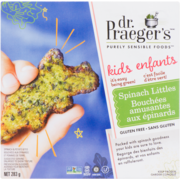 Dr. Praeger's Purely Sensible Foods Bouchées Amusantes aux Épinards Enfants 283 g