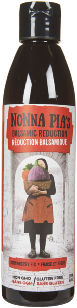 Nonna Pia's Crème de Balsamique Fraise et Figue 250 ml