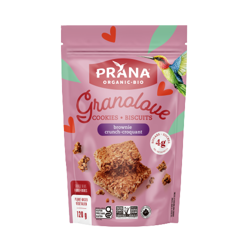 Prana Biscuits Granolove - Brownie croquant