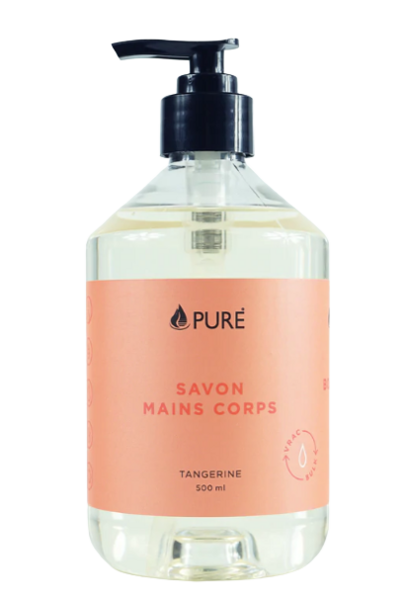Pure Savon Mains & Corps Tangerine 500ml