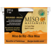 Massawippi Miso de Riz Biologique 200 g