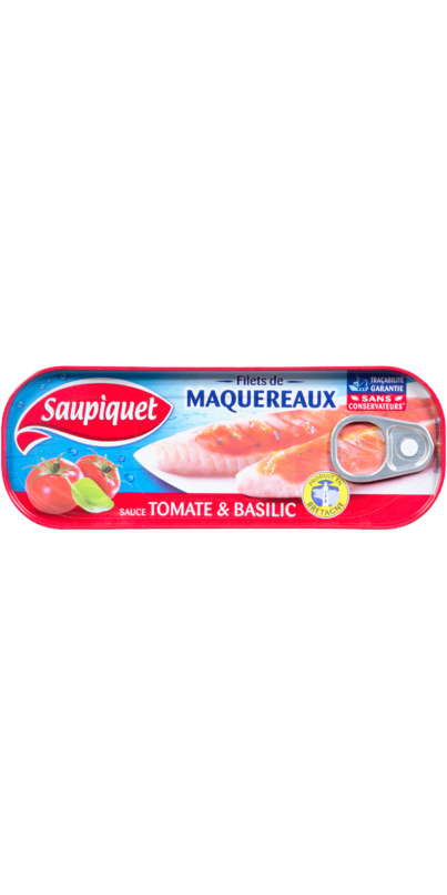 Filets de sardines à l'huile végétale en boîte 4/4 FURIC SAUPIQUET -  Grossiste Maquereaux & Sardines - EpiSaveurs