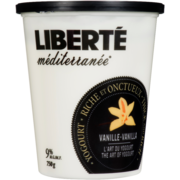 Liberté Méditerranée Vanilla Yogourt 9% M.F. 750 g