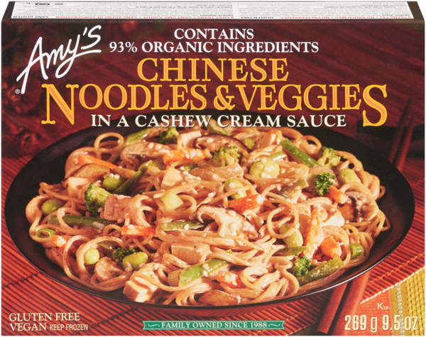Amy's Kitchen Nouilles Chinoises Et Légumes