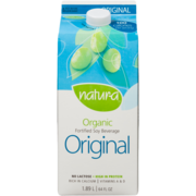 Natur-a Original Organic Fortified Soy Beverage 1.89 L