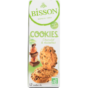 Bisson 12 Cookies Bio Hazelnuts & Chocolate 200 g