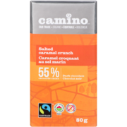 Camino Dark Chocolate Salted Caramel Crunch 80 g