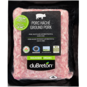 duBreton Organic Ground Pork 454 g