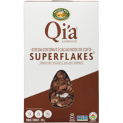 Nature's Path Qi'a Superfood Superflakes Céréales Grains Germés Cacao Noix de Coco 284 g