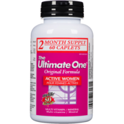Nu-Life The Ultimate One Multi-Vitamine / Minéral pour Femmes Actives 60 Caplets