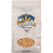 Milanaise Organic Popcorn 500 g