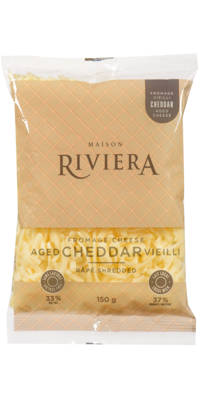 Râpé Style Parmesan - Maison Riviera - Yogourts, fromages, crème