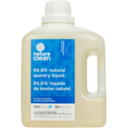 Nature Clean Laundry Liquid Fragrance Free 50 Standard Loads 3 L