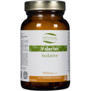 St. Francis Herb Farm Valerian Sedative 1800 mg DHE 60 Vegicaps
