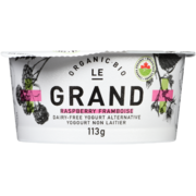 Le Grand Creamy Dairy-Free Yogurt Alternative Raspberry Organic 113 g
