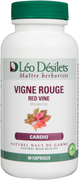 Léo Désilets Maître Herboriste Vigne Rouge 60 Capsules