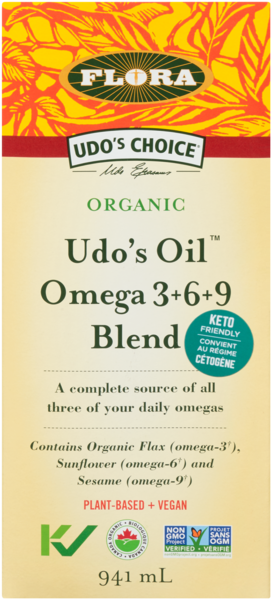 Udo’s Oil™ 3·6·9 Blend*