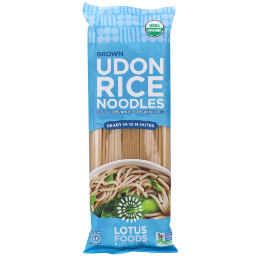 Lotus Foods Nouilles de riz brun Udon biologiques