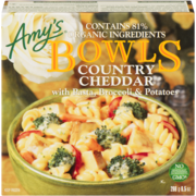 Amy's Bowls Country Cheddar with Pasta, Broccoli & Potatoes 269 g