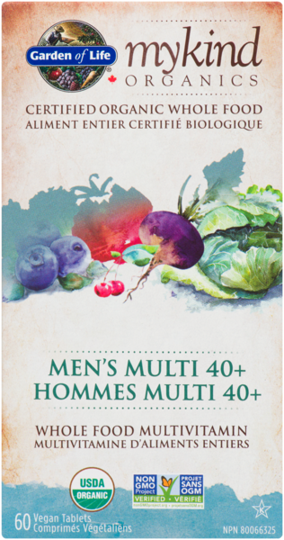 Garden Of Life mykind Organics - Multivitamine - Hommes Multi 40+