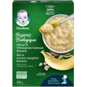 Gerber Céréales Bio Banane Blé Avoine