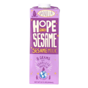 Hope and Sesame Lait Sesame Vanille