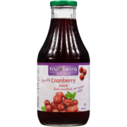 Fru-Terra 100% Juice Cranberry Juice 946 ml
