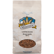 Milanaise Organic Brown Lentils 500 g