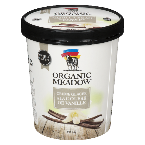 Organic Meadow Crème Glacée Vanille Bio