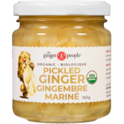 The Ginger People Gingembre Mariné Biologique 190 g